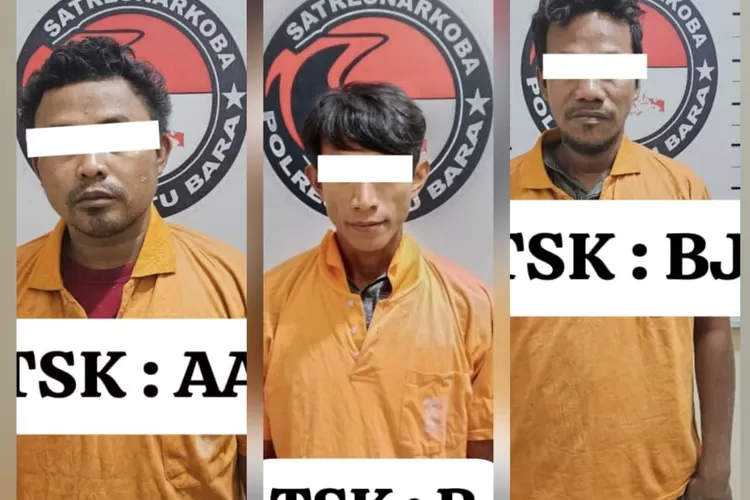 Beberapa tangkapan kecil yang diamankan satres narkoba polres Batu Bara