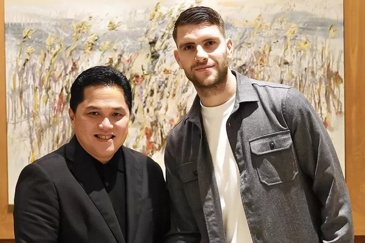 Maarten Paes akan segara dinaturalisasi (Instagram @erickthohir)