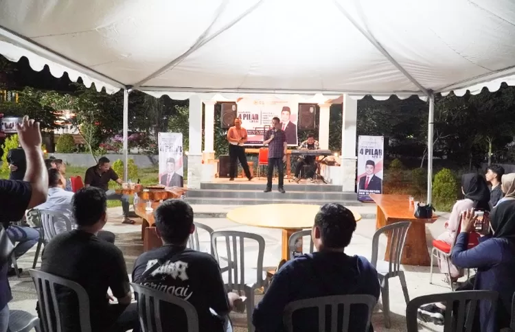 Bertemu masyarakat Desa Kota Rindau, Kecamatan Dolo, Kabupaten Sigi.