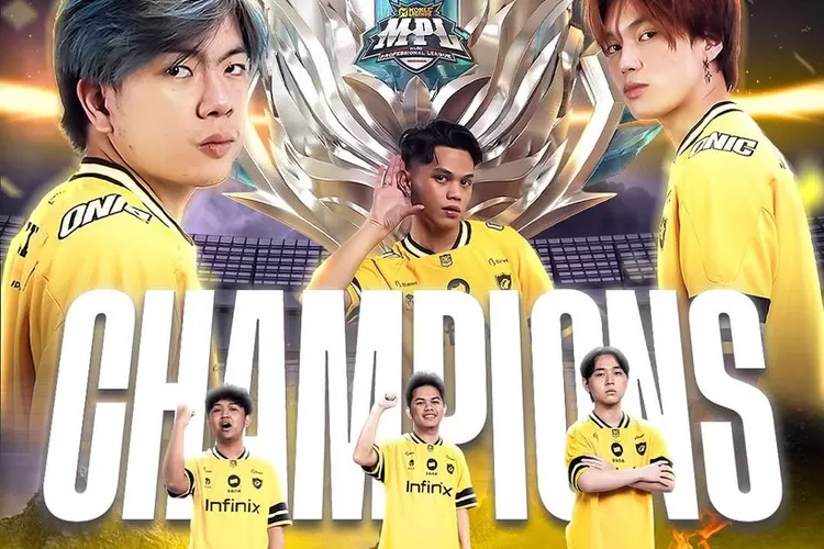 ONIC Esports sang juara bertahan MPL Indonesia kembali bertahta (ONIC)