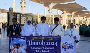 Juicefriend Apresiasi Karyawan Terbaik dengan Hadiah Umroh