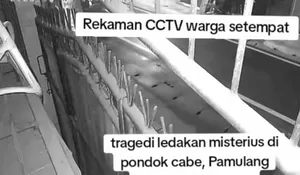 Detik-Detik Ledakan Pamulang Terekam CCTV, Dentuman Terdengar hingga 3 Km