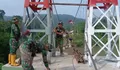 Kodam II/Sriwijaya Bangun 3 Jembatan Gantung di OKI dan OKU, Wujud Nyata Komitmen TNI AD Dukung Pembangunan Infrastruktur di Daerah