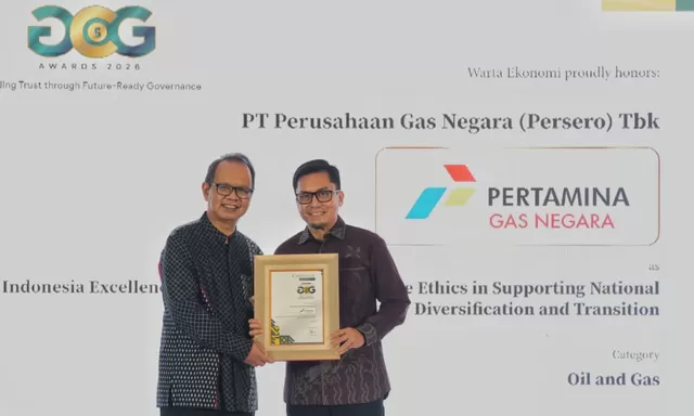 Bukti Kepatuhan dan Integritas Tata Kelola Perusahaan, PGN Raih Penghargaan Indonesia Excellence Good Corporate Governance Awards 2026  