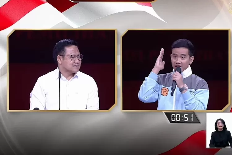 Jawab Pertanyaan Debat! Gibran Sorot Catatan Cak Imin Saat Debat: Enak ...