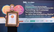 Konsisten Jaga Pelayanan Nasabah, bank bjb Raih Penghargaan Indonesia Customer Service Quality Award 2024