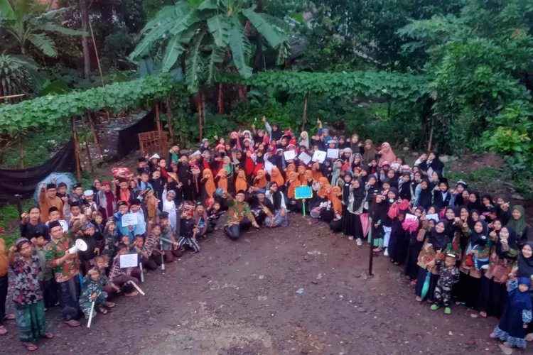 Santri Ponpes Riyadhul Jannah Ciheulang rayakan Tahun Baru Islam 1446 H. Sabtu, 6 Juli 2024 (Dok. Ponpes Ciheulang)