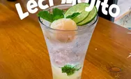Resep Leychee mojito tanpa alkohol Minuman Segar Dan Kekinian, Mudah Dibuat Di Rumah