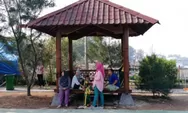 Pembangunan Tujuh Gazebo di Pulau Lancang Rampung