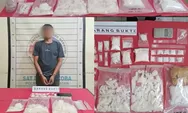 Polres Aceh Selatan Sikat Jaringan Narkoba 1.450 Gram Sabu, 5 Orang Diamankan
