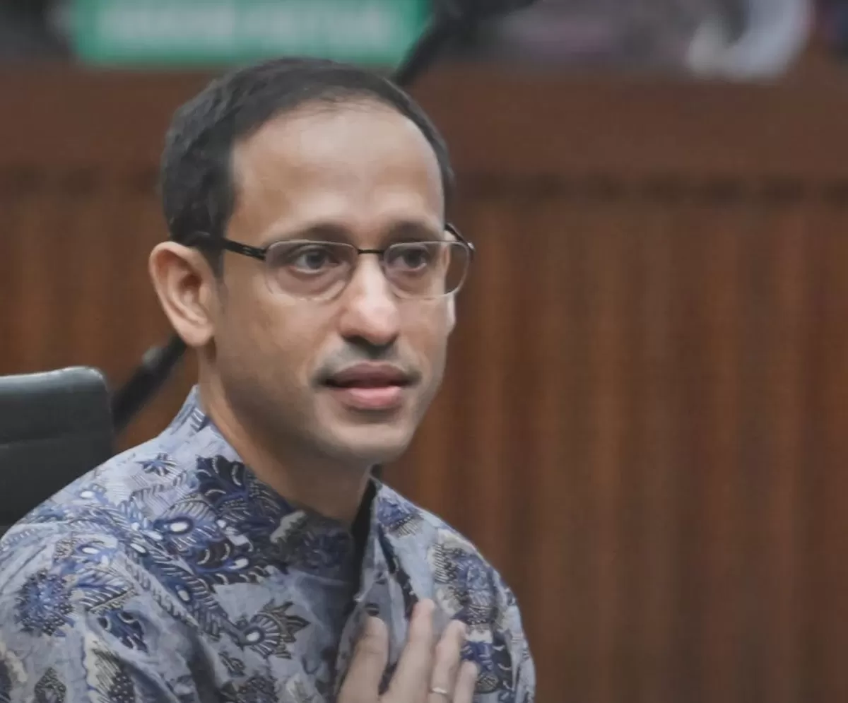 Mantan Mendikbudristek, Nadiem Anwar Makarim.