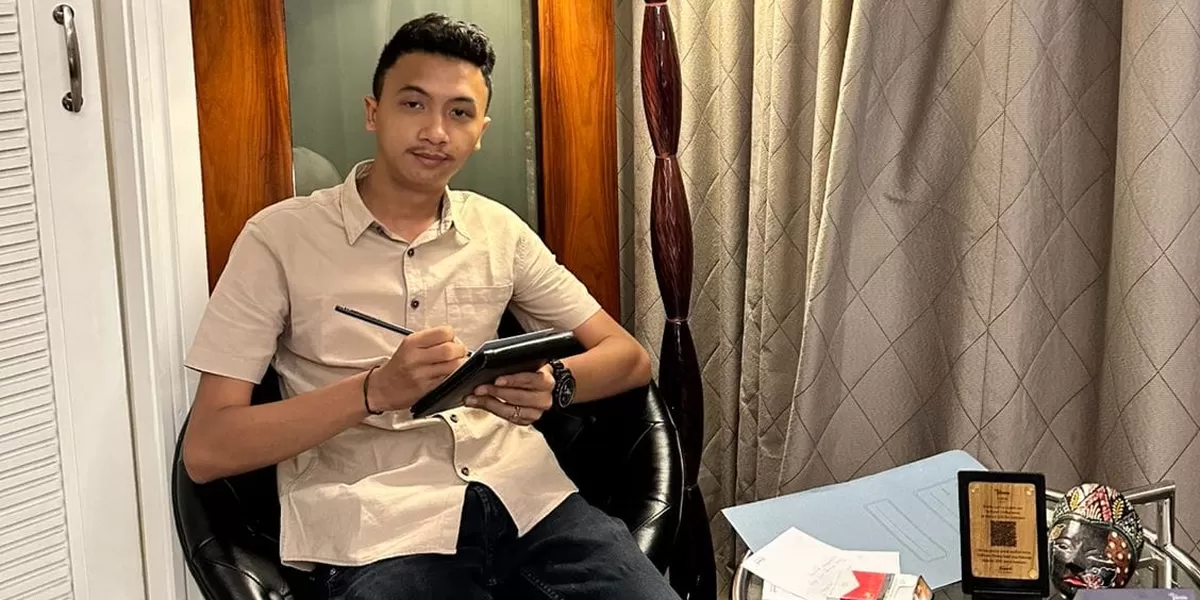 Ketua Aliansi Pemuda dan Mahasiswa Binjai, Oza Hasibuan