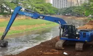 Pengerukan Kali Pesanggrahan di Jakbar Capai 70 Persen