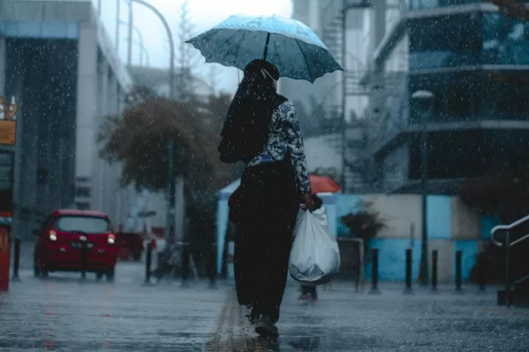 Ilustrasi hujan deras (Pexel/ Adit Syahfiar)