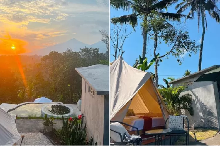 Kamanicamp, salah satu hidden gem glamping dan camping di Bali. (Instagram/@kamani.camp)