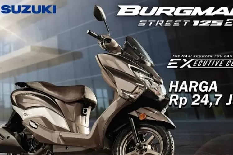 Suzuki Burgman Street 125 EX Resmi Meluncur di IMOS+ 2023, Segini Harganya  