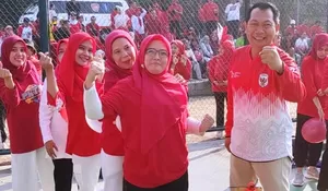 Terapkan Program Gemas Bro, DLHK Depok Ikut Meriahkan Lomba Hiburan di Alun-Alun