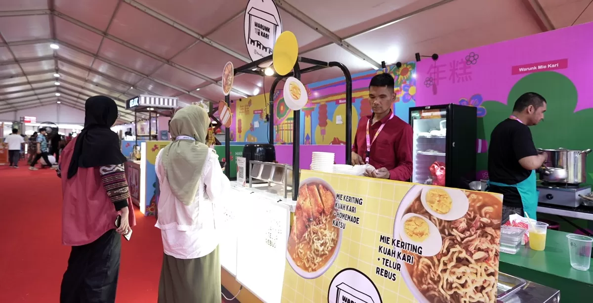 Imlek Festival 2577 menjadi berkah tersendiri bagi pelaku usaha mikro, kecil, dan menengah (UMKM). (Kalimantansatu.com/Dok. IST)