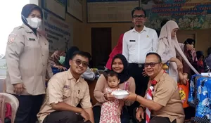 Ikan Lele Kampung Caraka Warnai Asupan PMT Pondok Petir Depok