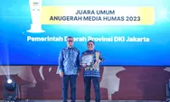 Pemprov DKI Raih Juara Umum Anugerah Media Humas Tiga Kali Berturut-turut