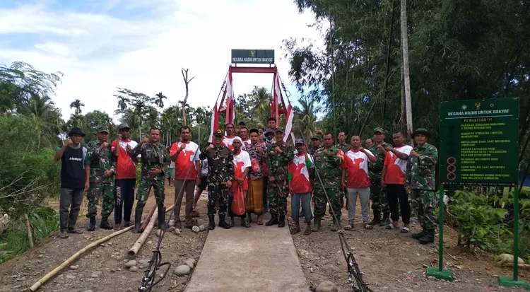 Suasana khidmat dan penuh rasa syukur mewarnai kegiatan Peusejuek sekaligus peresmian Jembatan Gantung Garuda yang berlokasi di Desa Gampong Tengoh, Kecamatan Sawang, Kabupaten Aceh Utara, 24 Februari 2026.