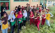 Edukasi Ekologi Relawan GMD Ajak Siswa SDN Sambong Cianjur Lakukan Penanaman Pohon