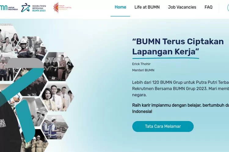 Inilah Link Lowongan Kerja Di 120 BUMN Dan Syaratnya, Baik Lulusan SMA ...