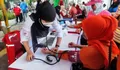 Senangnya Warga Ada Layanan Kesehatan Gratis Saat HBKB di Jaksel
