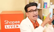 GOKIL! Ruben Onsu Berhasil Jual 100 Ribu Barang Lebih di Shopee Live, Para Artis Ini Beri Apresiasi