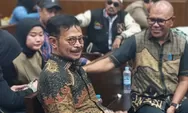 SYL Menyebut Surya Paloh Dalam Nota Pembelaannya di Pengadilan Tipikor, Jakarta, Sebagai Ungkapan Terima Kasih Atas Dukungan Politiknya