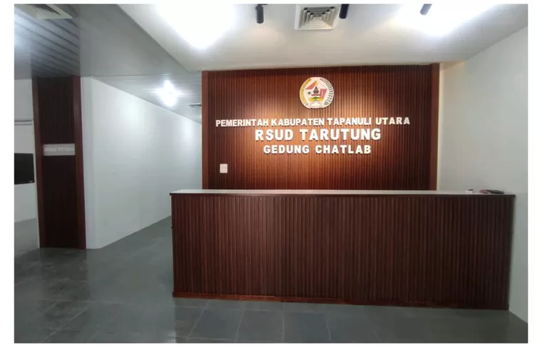Bangunan yang akan dijadikan Cath Lab dan bantuan alat dari Kemenkes sebagai penunjang kesiapan RSUD Tarutung pusat rujukan regional Tapanuli Raya penyakit jantung, kanker, stroke dan urologi. (Realitasonline.id - AS)