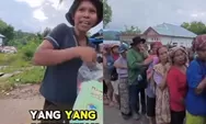 Bonan Dolok Tapteng Masih Terisolir, Warga Harus Jalan Kaki hingga Seberangi Sungai untuk Mendapat Bantuan Logistik