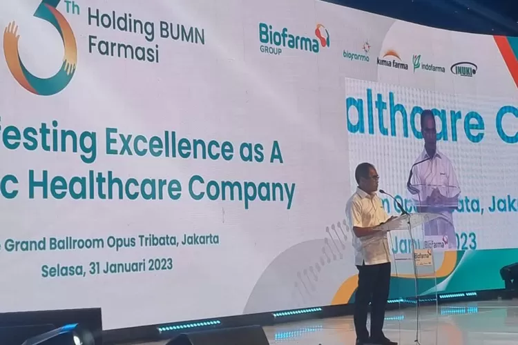 Luncurkan Logo Biofarma Group Dan Dua Produk Terbaru! Ternyata Holding ...