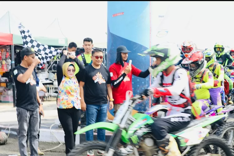 Wakil Bupati Morowali, Iriane Iliyas hadiri Latber Silaturahmi raider (Foto: Ist)