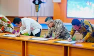 Bupati Banggai Hadiri Penandatanganan Meritokrasi Instansi Bersama Kepala Daerah wilayah kerja Kantor Regional IV Makassar