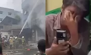 Dibalik Kebakaran Gedung Terra Drone, Ditemukan Wanita Hamil besar Meninggal Terbakar, Suami Remuk Hatinya Tak Berdaya, Tangis Meledak saat Tahu