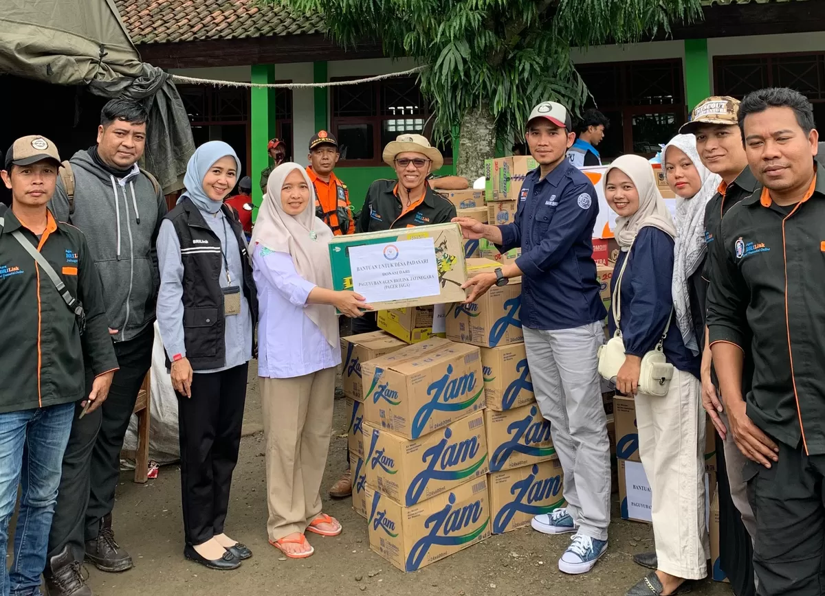 Solidaritas BRILinkers Slawi-Jatinegara: Salurkan Donasi untuk Korban Tanah Bergerak Padasari Kabupaten Tegal