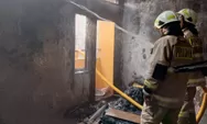 Kebakaran Rumah Dua Lantai di Kalianyar Berhasil Dipadamkan
