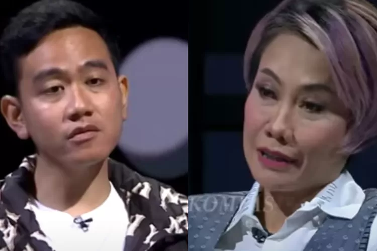 ibran Rakabuming saat diwawancarai Rosiana Silalahi, netizen fokus ke ekspresi pembawa acara. (Tangkap layar YouTube Kompas TV)