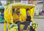 Bupati Ilham Ikut Meriahkan Pawai Bentor di HUT Kabupaten Tojo Una Una Ke-22