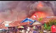 Kebakaran Hebat di Sorowako, Ratusan Rumah di Area Pelabuhan Feri Ludes Dilahap Api