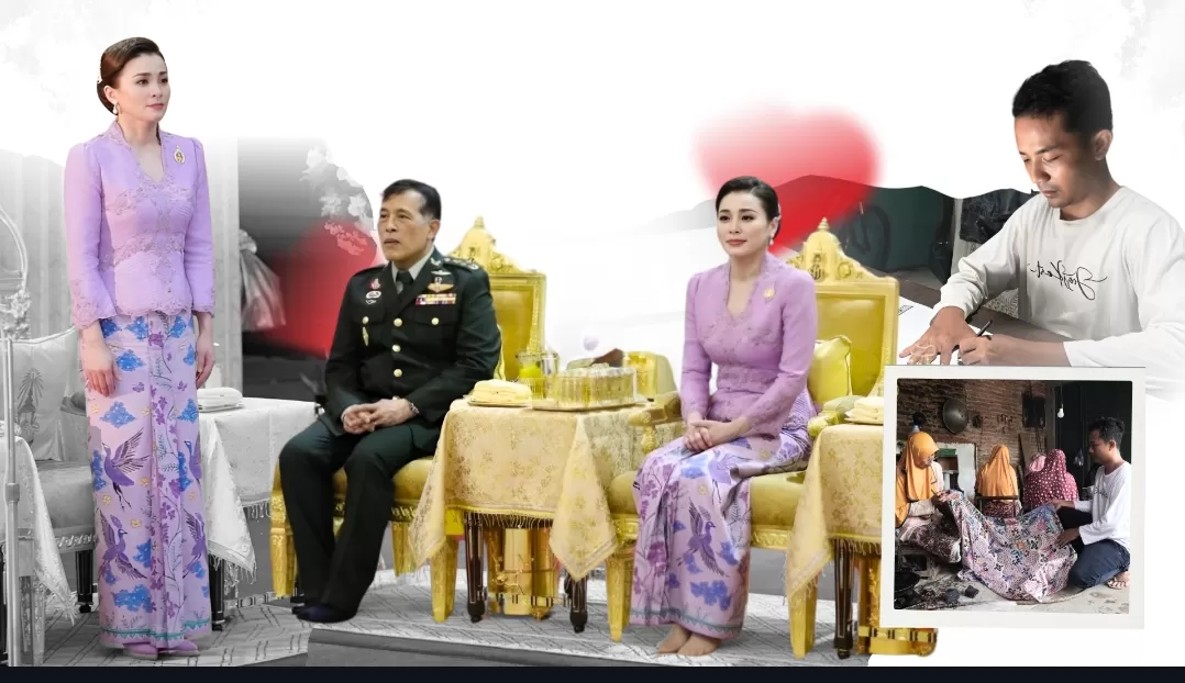 Rizal putra Daerah Pekalongan menjadi kebanggaan Indonesia karena batiknya menembus pasar dunia  (Istimewa )