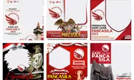 LINK Twibbon Hari Lahir Pancasila 1 Juni 2023 Anti Mainstream, Cocok Untuk Profile Picture Sosial Media
