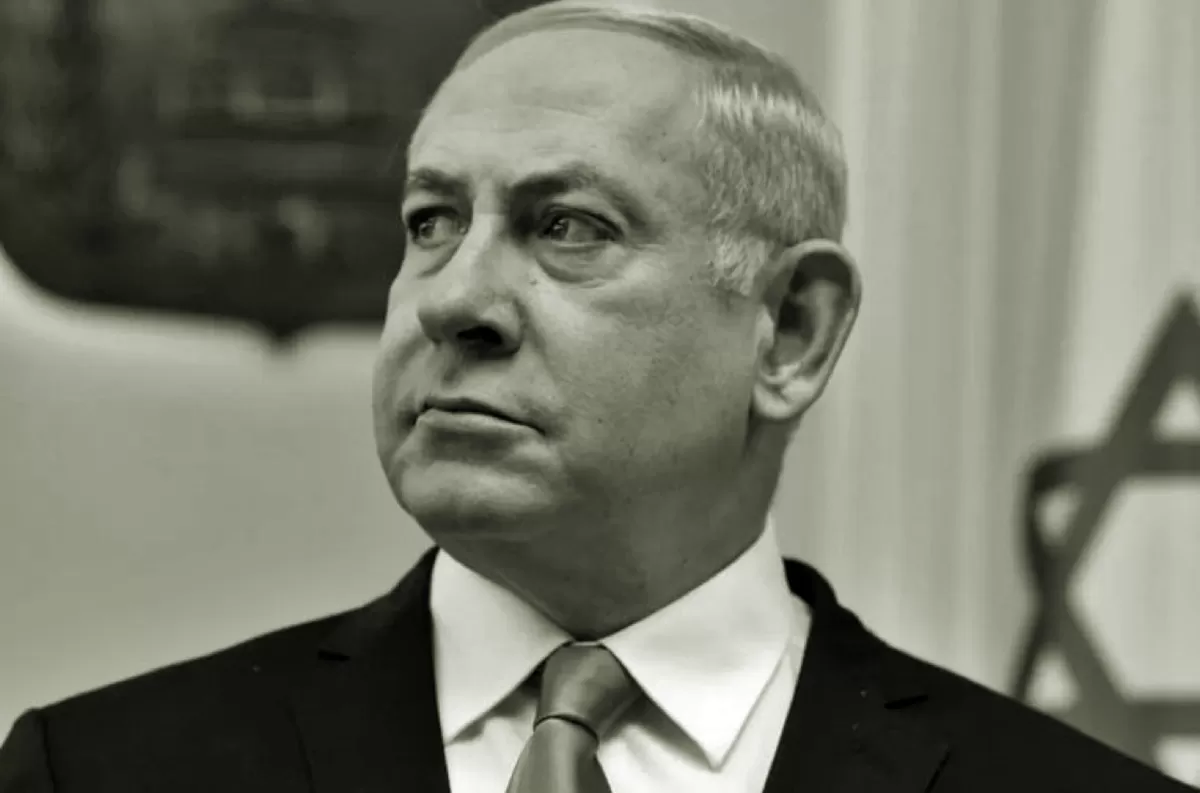 Benjamin Netanyahu yang dirumorkan tewas di tengah serangan Iran ke Tel Aviv dan Yerusalem pasca agresi militer ke Tehran (X/Alee93ale)