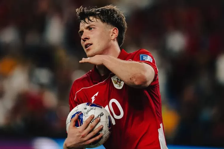 Sosok Ole Romeny Man of The Match beri hasil pertandingan Indonesia vs Bahrain dengan gol cemerlang