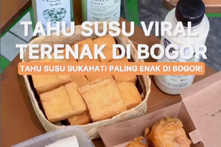 Tahu Susu Viral di Bogor! Kuliner Enak, Murah Meriah Cocok untuk Dijadikan Oleh-Oleh