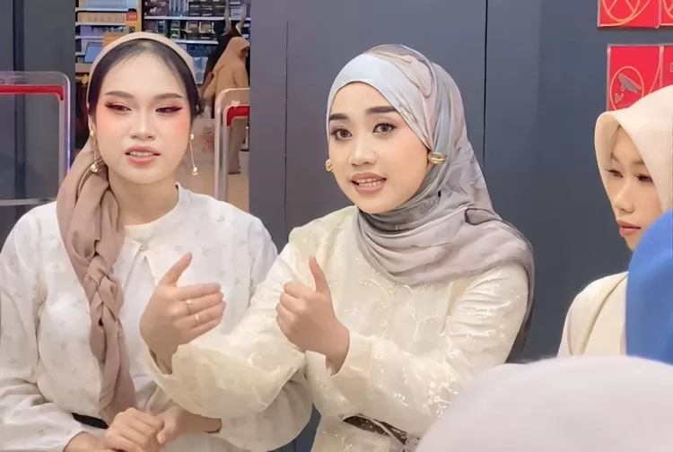 Cantika Maulidya saat memberikan arahan dalam parade fashion show Muslim Raya. (FOTO: Istimewa)