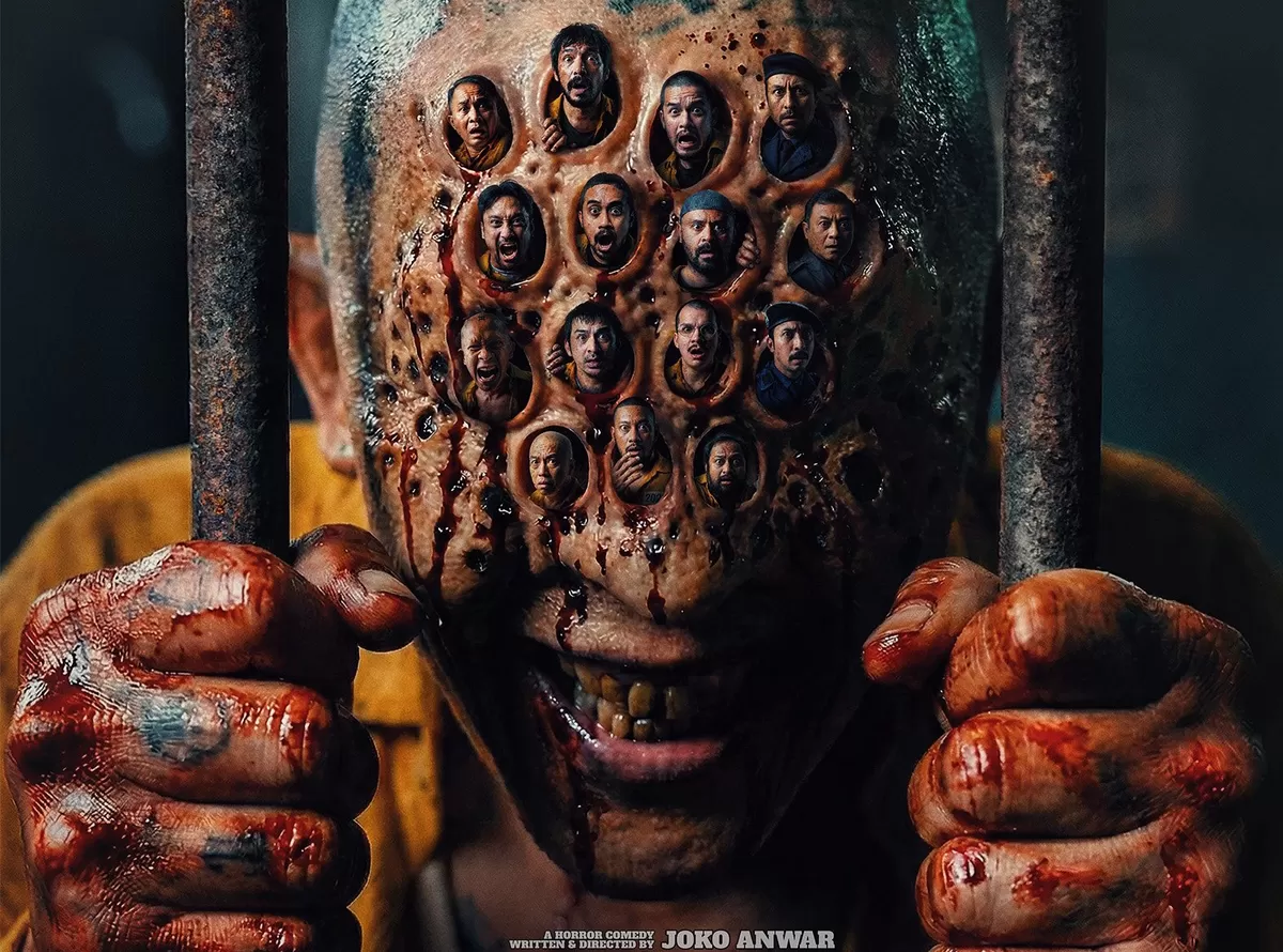 Poster Ghost in Cell memunculkan gambaran mengerikan yang memunculkan tripofobia, namun punya pesan dan makna mendalam (Instagram/comeandseepictures)