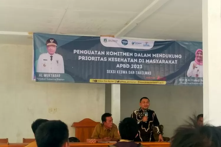 Komisi V DPRD dan Dinkes Banten Sosialisasi Penguatan Komitmen Dalam Prioritas Kesehatan Masyarakat