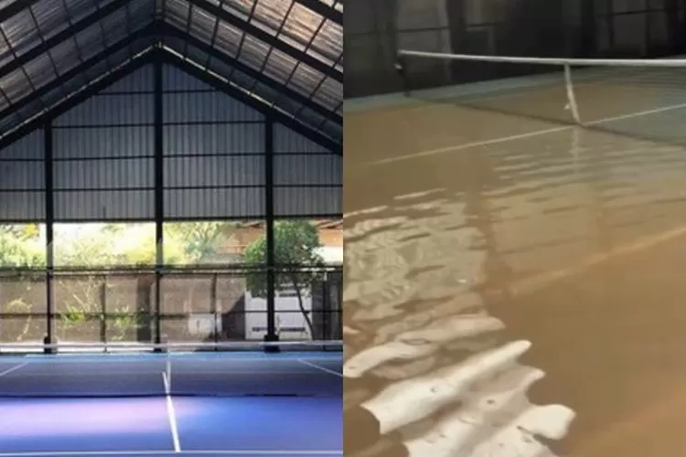 Rumah Raffi Ahmad dan Nagita Slavina Kebanjiran. (Lambe Turah)